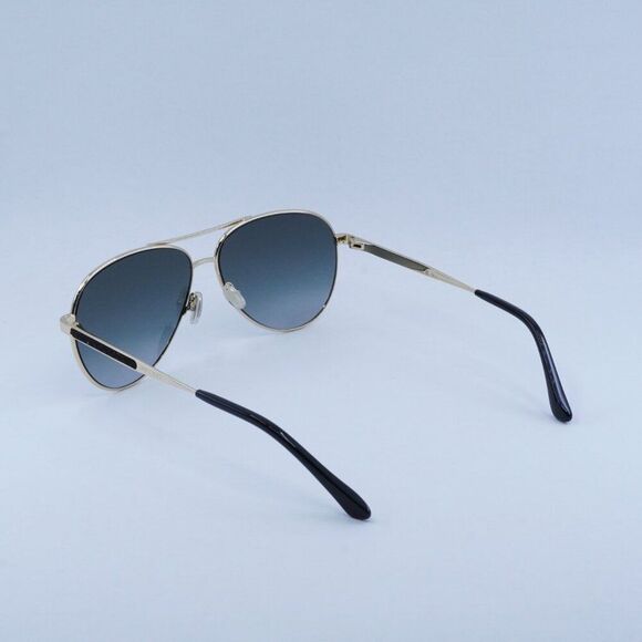 Jimmy Choo JIMENA/S 02M2 9O Sunglasses Gold/Black Aviator Frame, Grey Lenses